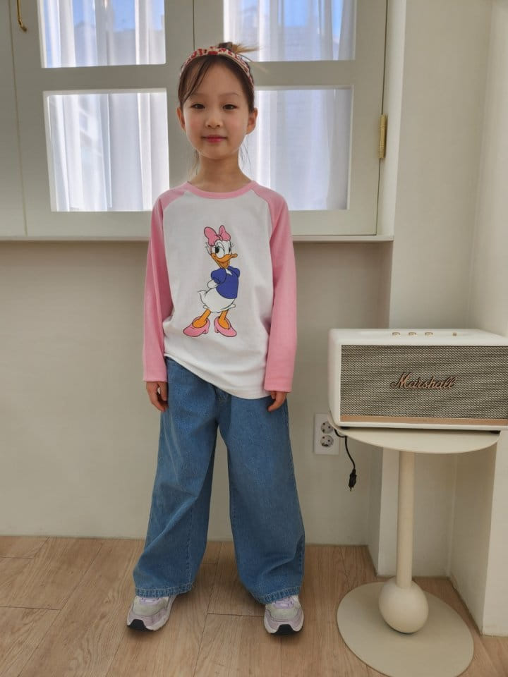 Heart Baby - Korean Children Fashion - #kidsstore - Mockey and friends Raglan Tee - 7