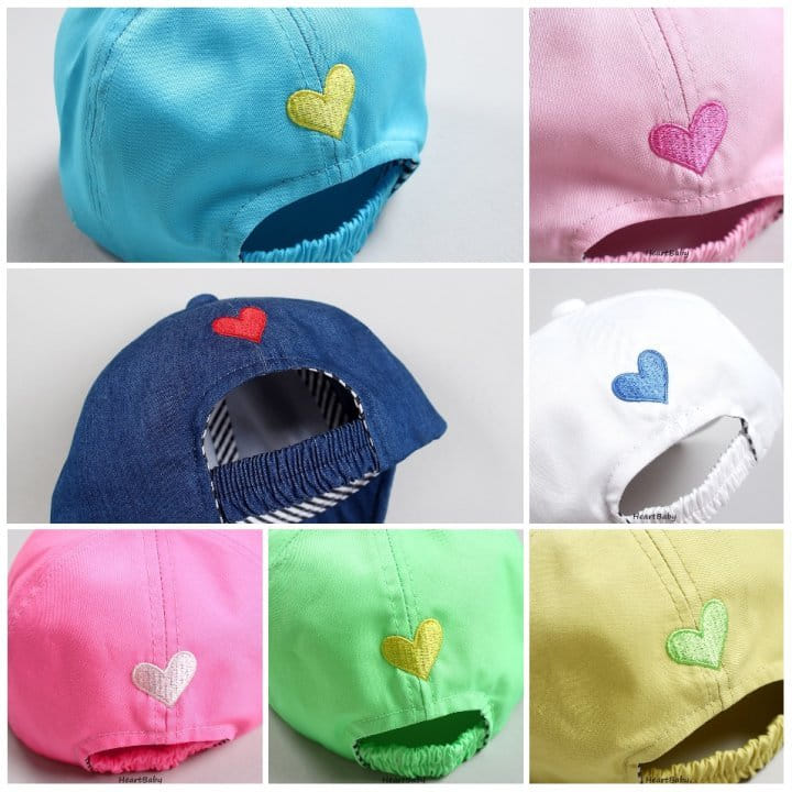 Heart Baby - Korean Children Fashion - #kidzfashiontrend - Heart Color Cap - 8