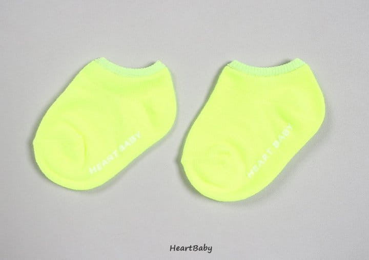 Heart Baby - Korean Children Fashion - #kidzfashiontrend - Neon Socks - 5