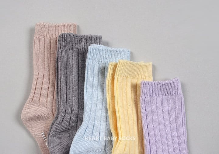 Heart Baby - Korean Children Fashion - #kidzfashiontrend - Pastel Boodle Socks