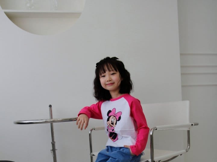 Heart Baby - Korean Children Fashion - #littlefashionista - Mockey and friends Raglan Tee - 10