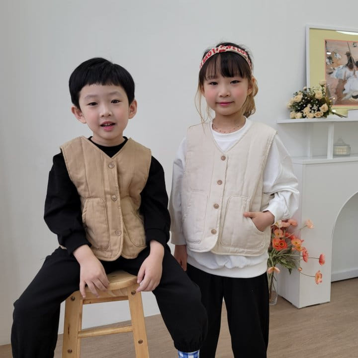 Heart Baby - Korean Children Fashion - #littlefashionista - Marlang Vest - 3