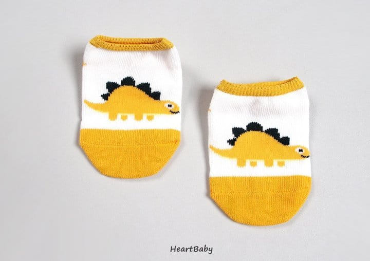 Heart Baby - Korean Children Fashion - #magicofchildhood - Dino Socks  - 10
