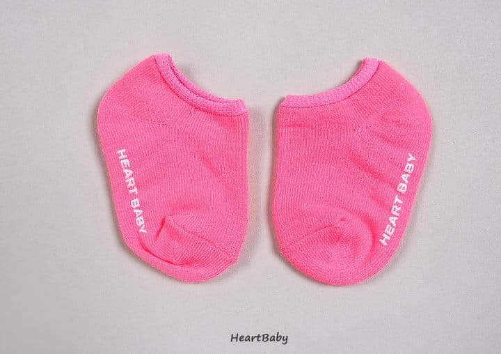 Heart Baby - Korean Children Fashion - #magicofchildhood - Neon Socks - 8