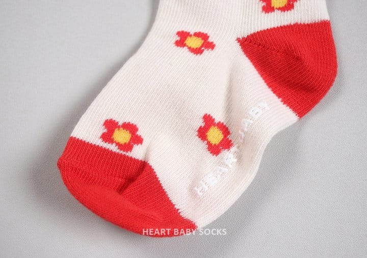 Heart Baby - Korean Children Fashion - #magicofchildhood - Daisy Socks - 3