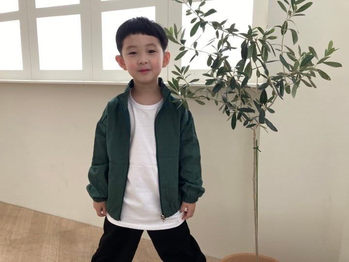 Heart Baby - Korean Children Fashion - #minifashionista - Color Windbreaker Jumper - 7
