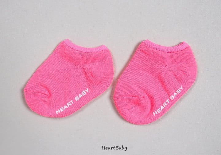 Heart Baby - Korean Children Fashion - #prettylittlegirls - Neon Socks - 10