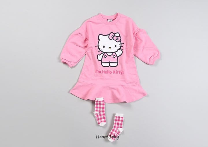 Heart Baby - Korean Children Fashion - #todddlerfashion - Kitty One-piece - 11