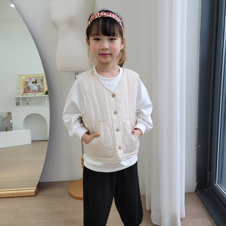 Heart Baby - Korean Children Fashion - #toddlerclothing - Marlang Vest - 8