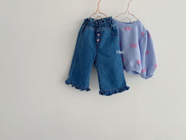 Hei - Korean Children Fashion - #designkidswear - Ribbon Sweatshirt - 7
