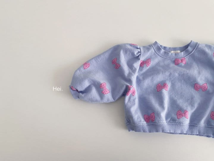 Hei - Korean Children Fashion - #magicofchildhood - Ribbon Sweatshirt