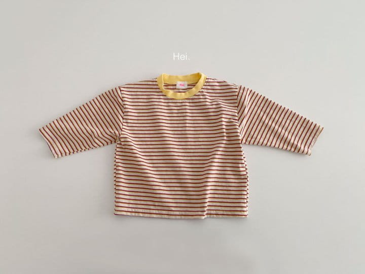 Hei - Korean Children Fashion - #magicofchildhood - Color Stripes Tee - 4