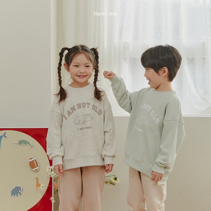 Here I Am - Korean Children Fashion - #kidzfashiontrend - Classic Sweatshirt - 4