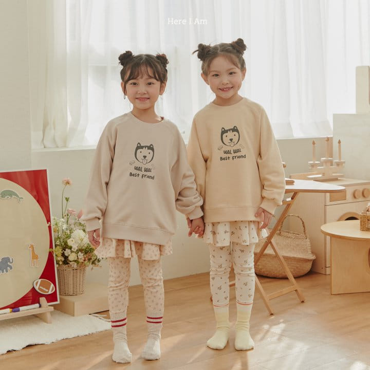 Here I Am - Korean Children Fashion - #Kfashion4kids - Frin Skirt Leggings - 2