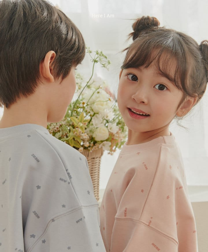 Here I Am - Korean Children Fashion - #designkidswear - Star Light Top Bottom Set