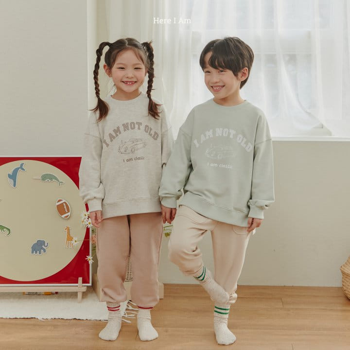 Here I Am - Korean Children Fashion - #kidsstore - Classic Sweatshirt - 2