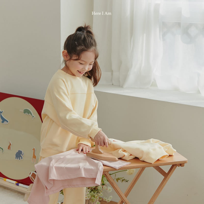 Here I Am - Korean Children Fashion - #kidsstore - Marcaroon Top Bottom Set - 4