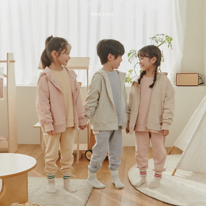 Here I Am - Korean Children Fashion - #littlefashionista - Steady Hoody Zip-up - 7