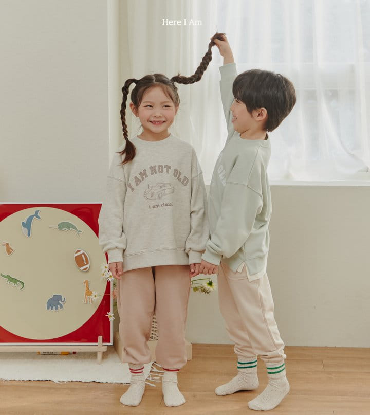 Here I Am - Korean Children Fashion - #littlefashionista - Classic Sweatshirt - 5