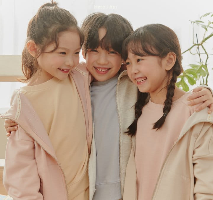 Here I Am - Korean Children Fashion - #magicofchildhood - Steady Hoody Zip-up - 8