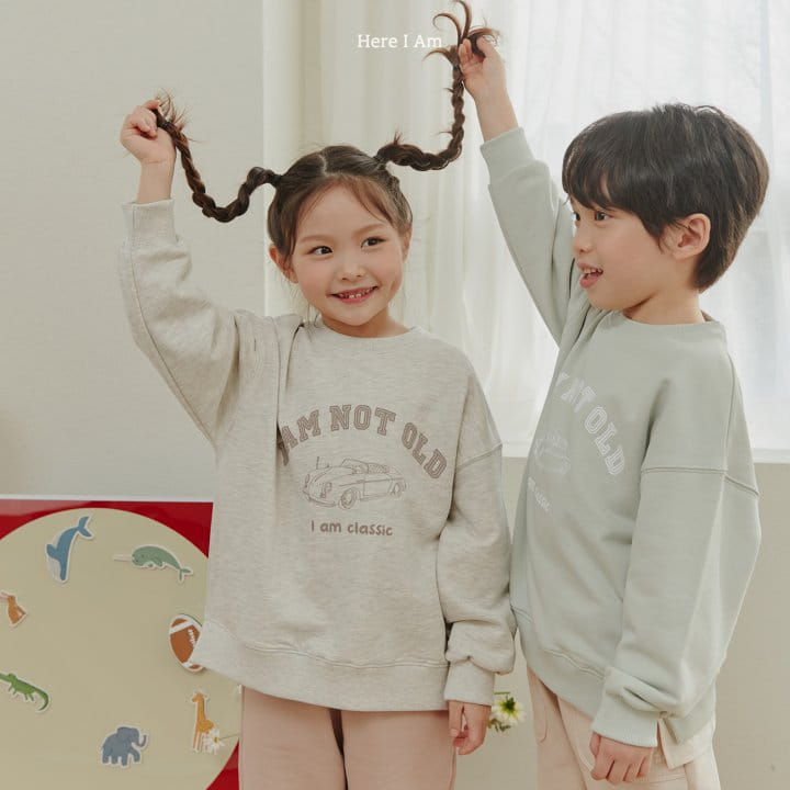 Here I Am - Korean Children Fashion - #magicofchildhood - Classic Sweatshirt - 6