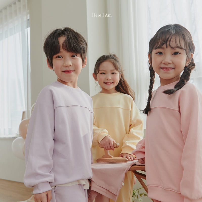 Here I Am - Korean Children Fashion - #minifashionista - Marcaroon Top Bottom Set - 8