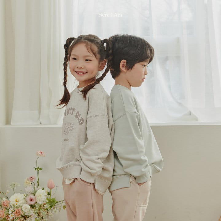 Here I Am - Korean Children Fashion - #prettylittlegirls - Classic Sweatshirt - 8