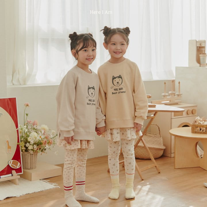 Here I Am - Korean Children Fashion - #prettylittlegirls - Friends Sweatshirt - 7