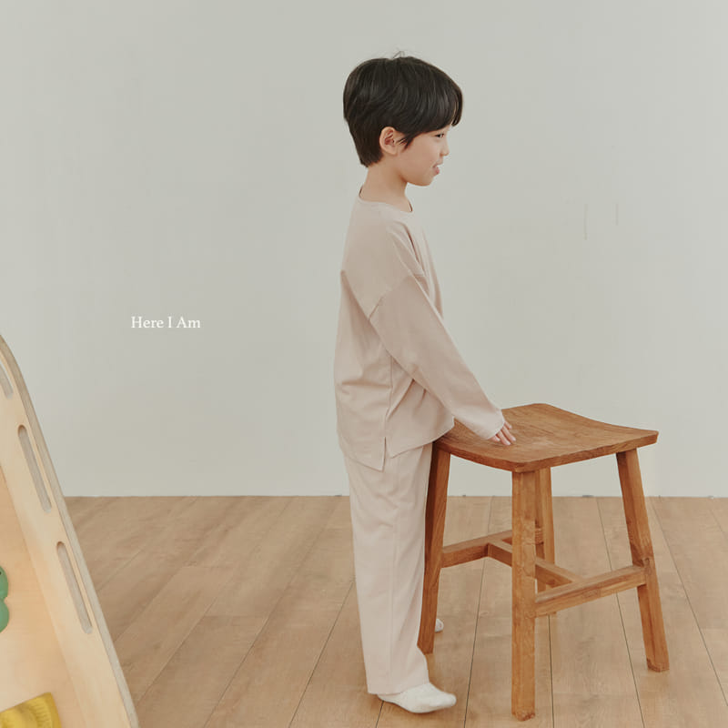 Here I Am - Korean Children Fashion - #toddlerclothing - Elle Overfit Top Bottom Set - 8