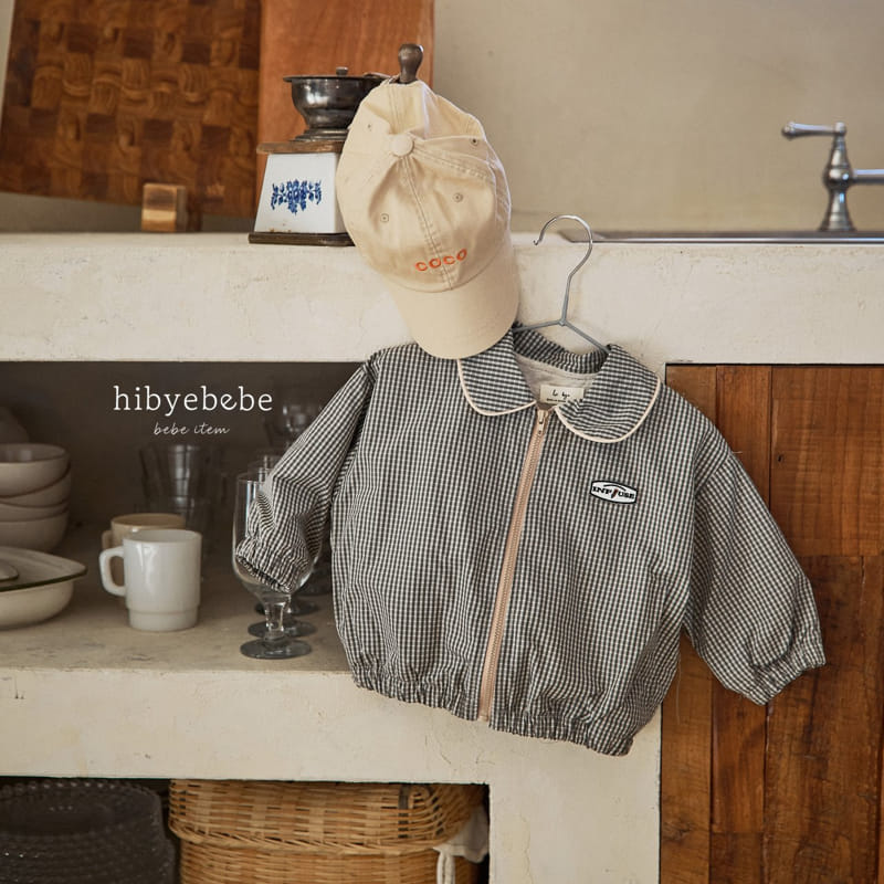 Hi Byebebe - Korean Baby Fashion - #babyboutique - Eddy Check Jumper - 10