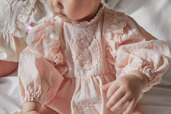 Hi Byebebe - Korean Baby Fashion - #babyboutiqueclothing - Girl Lace Bodysuit - 5