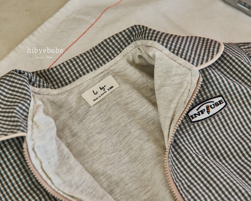Hi Byebebe - Korean Baby Fashion - #babyclothing - Eddy Check Jumper - 12