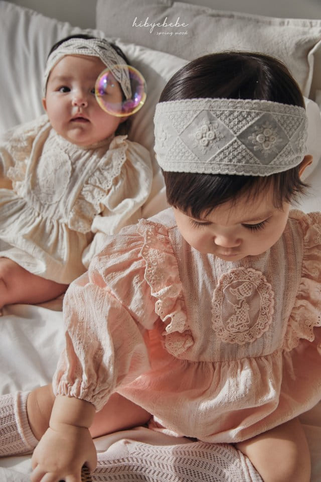 Hi Byebebe - Korean Baby Fashion - #babyfashion - Girl Lace Bodysuit - 7