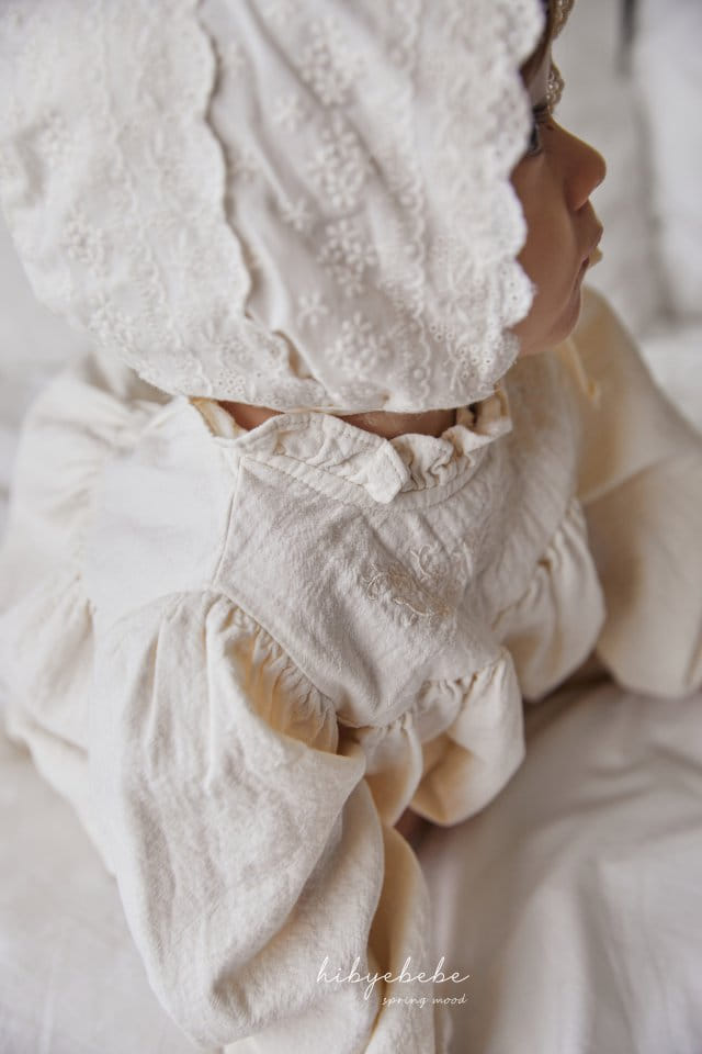 Hi Byebebe - Korean Baby Fashion - #babyfever - Mellow Embroidery Bodysuit - 5