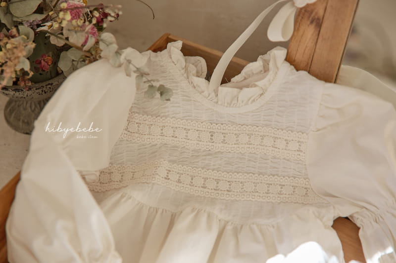 Hi Byebebe - Korean Baby Fashion - #babyfever - Bonny Lace Bonnet - 7