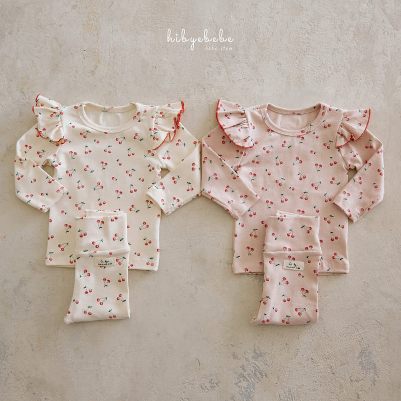 Hi Byebebe - Korean Baby Fashion - #babygirlfashion - Cherry Easywear - 2