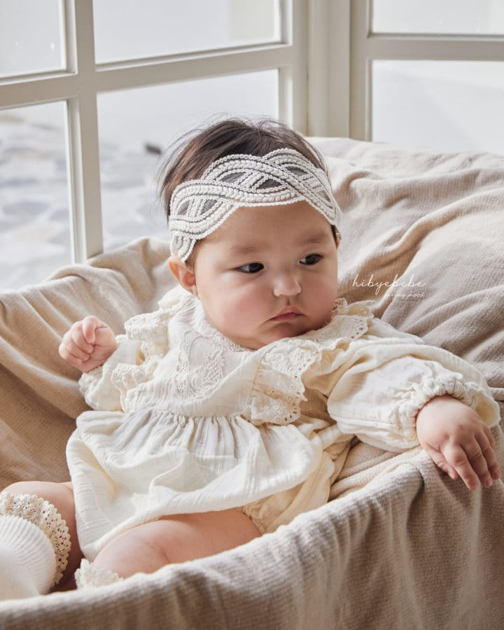 Hi Byebebe - Korean Baby Fashion - #babyoninstagram - Girl Lace Bodysuit - 11