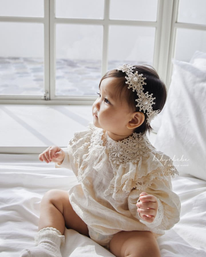 Hi Byebebe - Korean Baby Fashion - #babyootd - Vinus Lace Collar - 7