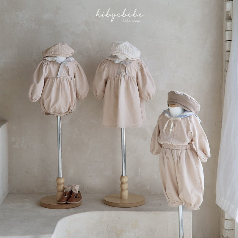 Hi Byebebe - Korean Baby Fashion - #babyoutfit - Lemain Collar One-piece