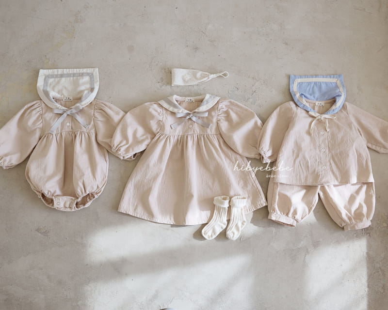 Hi Byebebe - Korean Baby Fashion - #babyoutfit - Lemain Collar One-piece - 2