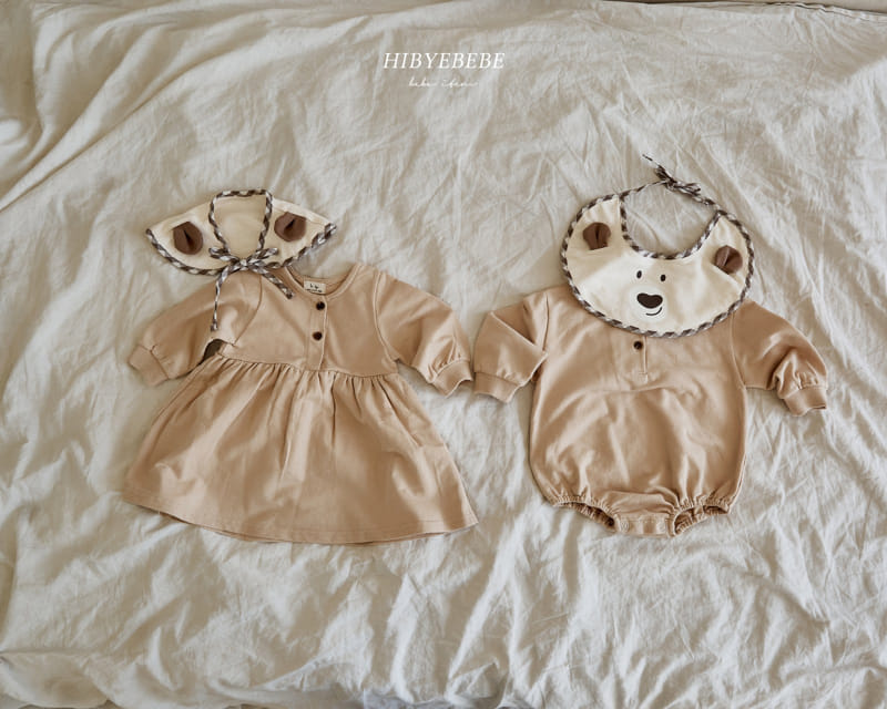 Hi Byebebe - Korean Baby Fashion - #babywear - Circle Bear Bibi One-piece - 10