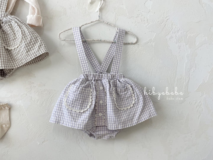 Hi Byebebe - Korean Baby Fashion - #babywear - Yomi Lace Dungarees Skirt - 3