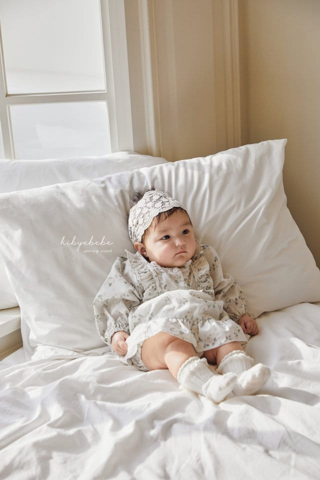 Hi Byebebe - Korean Baby Fashion - #onlinebabyshop - Dorosy Frill One-piece - 8