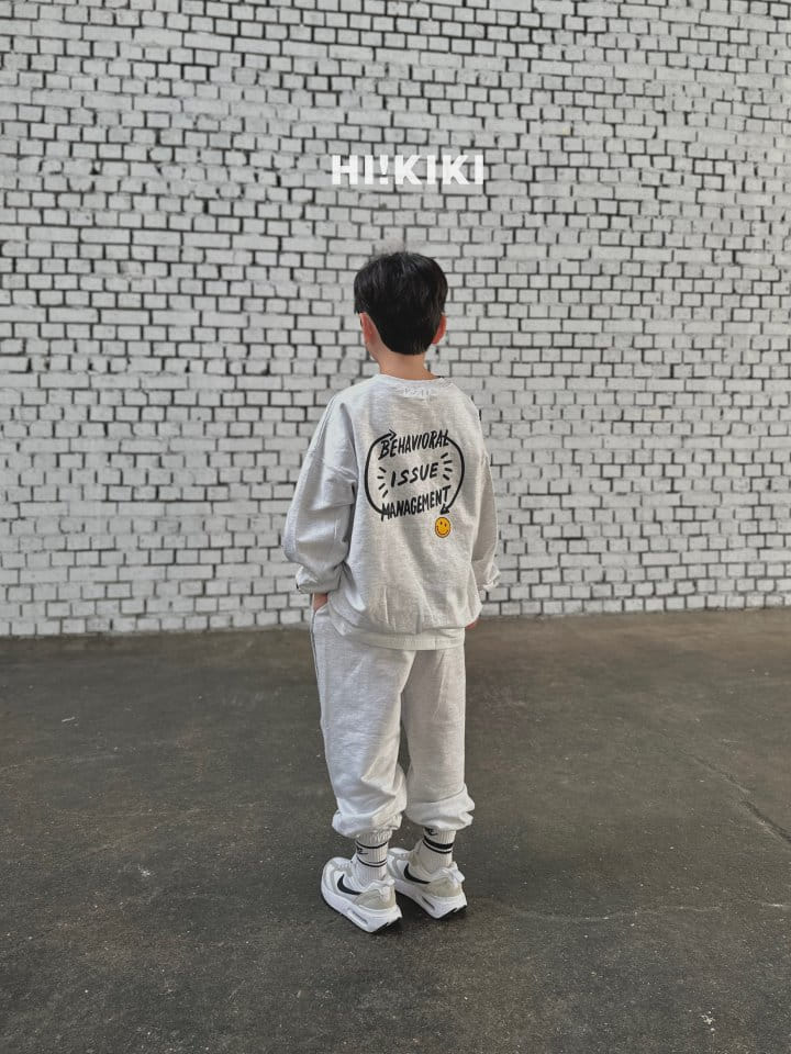 Hikiki - Korean Children Fashion - #kidsshorts - Smile Sweatshirt - 3