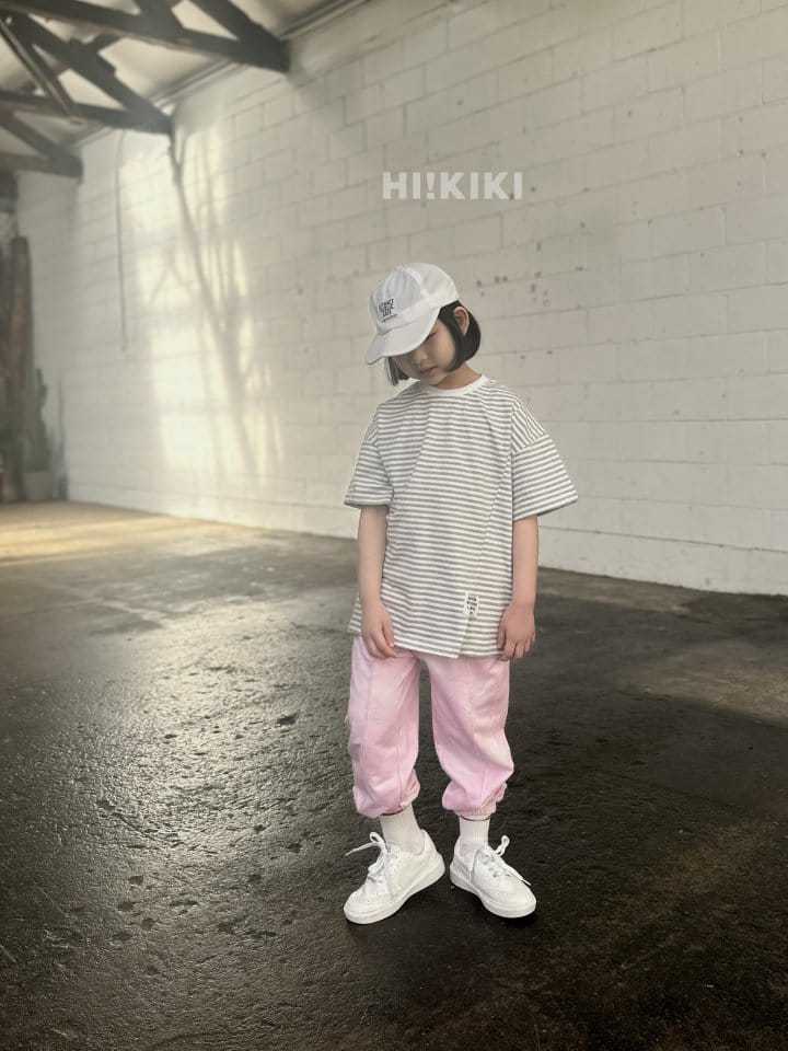 Hikiki - Korean Children Fashion - #kidzfashiontrend - Slit Short Sleeves Tee - 9