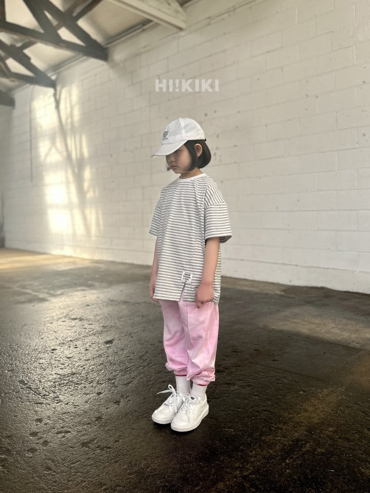 Hikiki - Korean Children Fashion - #littlefashionista - Slit Short Sleeves Tee - 11