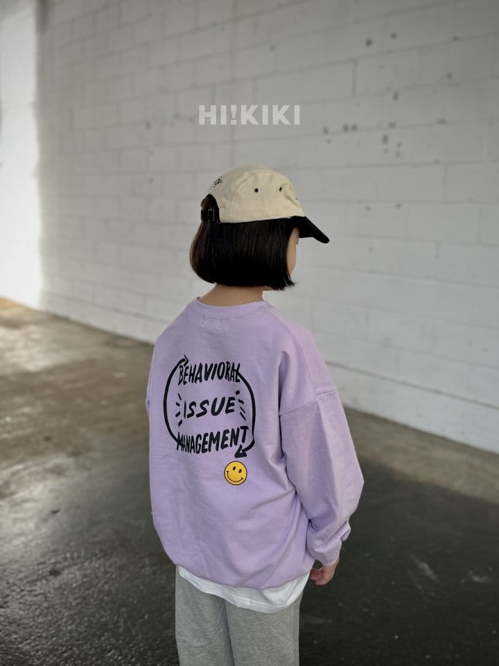 Hikiki - Korean Children Fashion - #toddlerclothing - Smile Sweatshirt - 12
