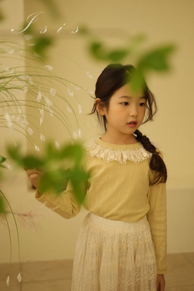 Isis - Korean Children Fashion - #childofig - Punching Lace Tee - 10