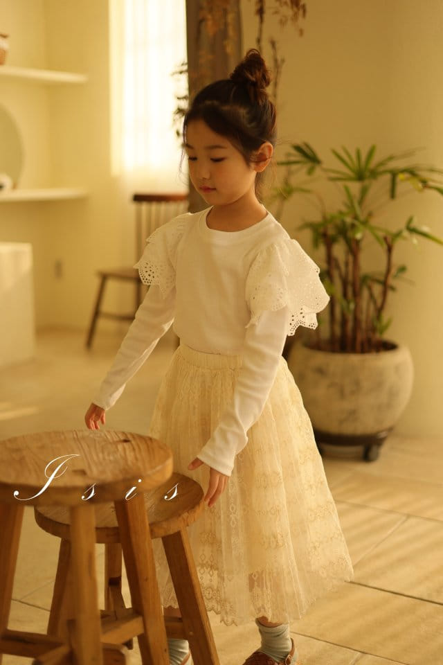 Isis - Korean Children Fashion - #childofig - Winf Lace Tee - 6
