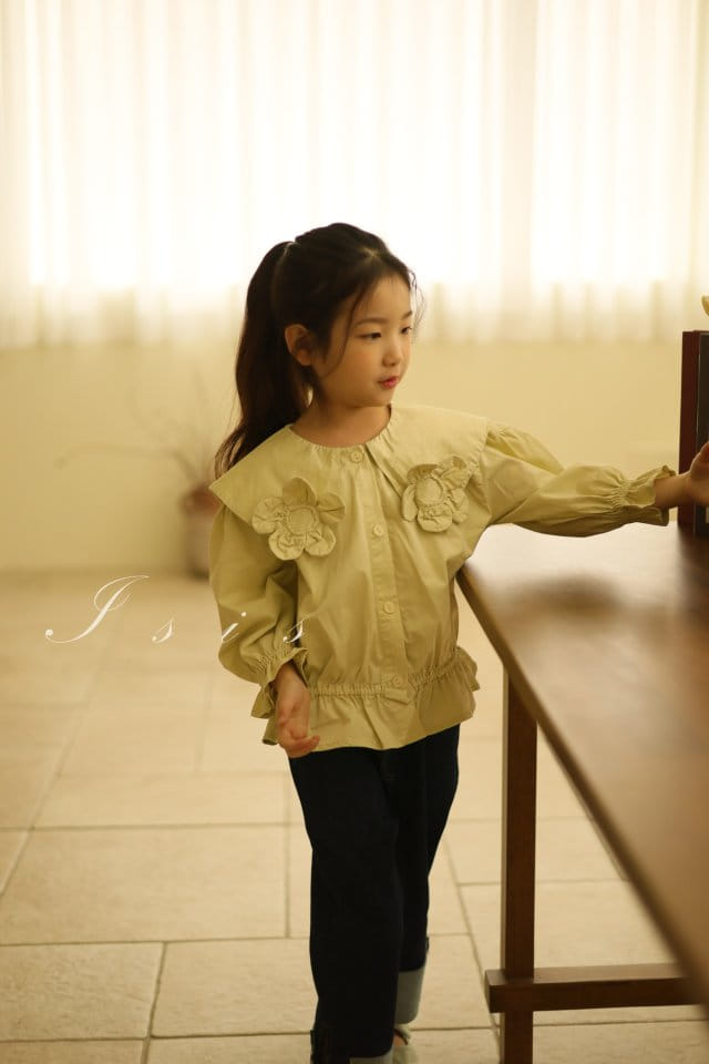 Isis - Korean Children Fashion - #childrensboutique - Flower Blouse - 8